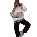 felpa con cappuccio felpata california